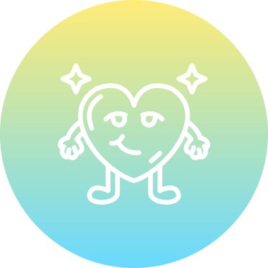 Wry Smile Dinamik Sofistike Düz Sanat Düzenli Kalp