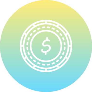 Noel Adası Madeni Parası Profesyonel Yenilikçi Düz Tasarım Düzeni