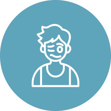 Woozy Boy Elegant Minimal Digital Graphic Symbol