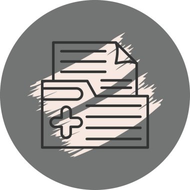 Tıbbi Geçmiş Premium Çağdaş Düz Özellik