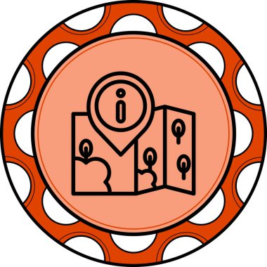 Konum Bilgileri Yaratıcı Yüksek Çözünürlüklü Grafik Elementi