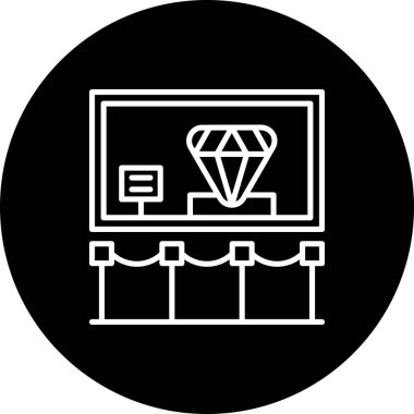 Elmas Sergisi Temiz Profesyonel Düz Tasarım Özelliği