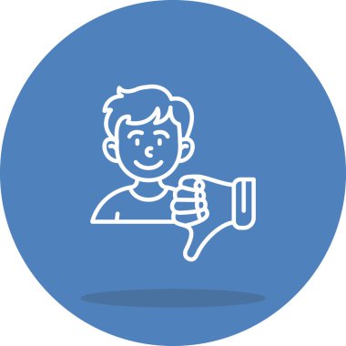 Olumsuz Geribildirim Yaratıcı Modern Düz Vektör Tasarımı