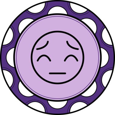 Dalgın Farklı İşlevsel Damgalama Grafiksel Elementi