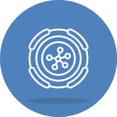 Ağ Ayırt Modern Dijital Tasarım Elemanı