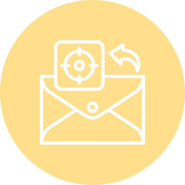 E- posta Hedefi Yenilikçi Modern Yaratıcı Grafik Özelliği