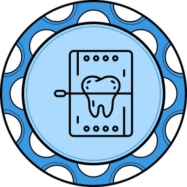 Sözlü Kanser Tarama Biçimli Özel Vektör Tasarım Varlığı