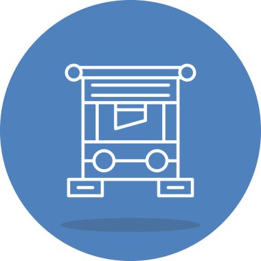 Giyotin Yaratıcı İşlevsel Web Grafik Sembolü