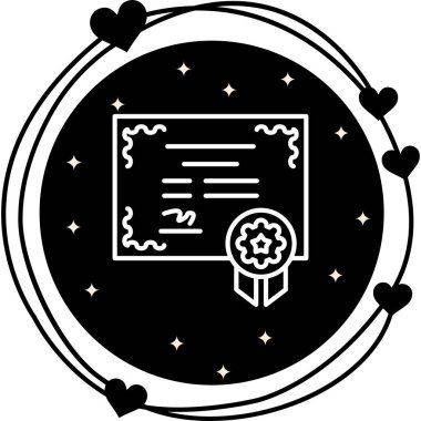 Sertifika Sofistike Temiz Ürün Grafik Şekli