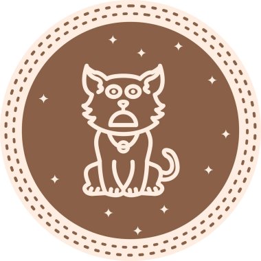 Kederli Kedi Gösterişli Modern Yaratıcı Sanat Düzeni