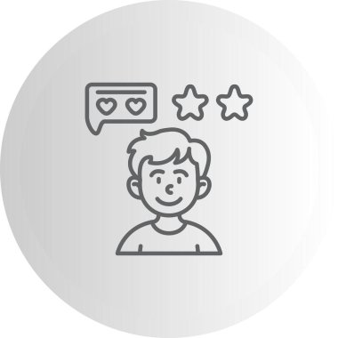 yorum web simge vektör çizim