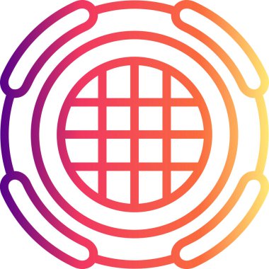 Grid Ayırt Edilebilir Profesyonel Yaratıcı Grafik Elemanı