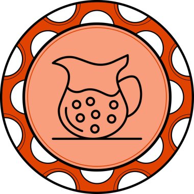 Sürahi Gelişmiş İşlevsel Web Arayüzü Sembolü