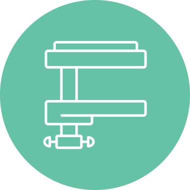 Bench Vise Profesyonel Temizlik Kullanıcı Arayüzü Elemanı