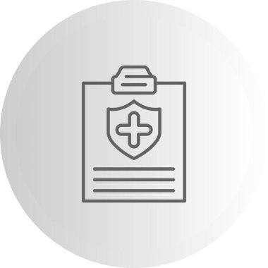 Pediatrik Dosya Raporu Dinamik Modern Yaratıcı Vektör Varlığı