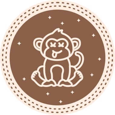 Ölü Maymun Dinamik Özel Dijital Sanat Düzeni