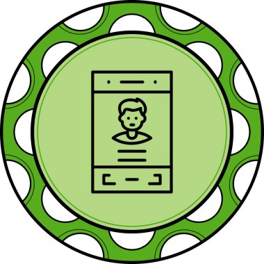 Mobil Profil Profesyonel Temizlik Arayüzü Grafik Özelliği