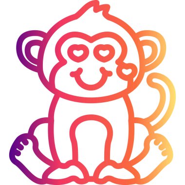 Maymun Gülüşü Yüksek Çözünürlüklü Dinamik Tasarım Düzeni