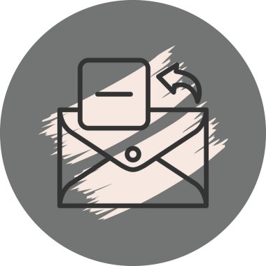 Dengelenmiş Profesyonel Markalaşma Grafik Sembolünü E- posta ile Çıkart