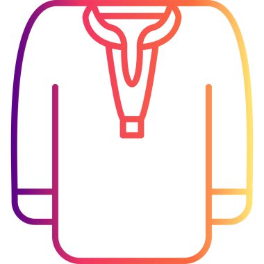 Kurta Ayırt Edilmiş Profesyonel Yaratıcı Grafik Elementi