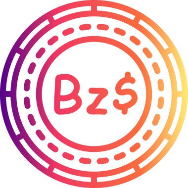 Belize Madeni Parası Temiz Profesyonel Düz Tasarım Özelliği