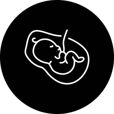 Plasenta Premium Dijital Tasarım Sembolü Zarif Dijital Tasarım Sembolü