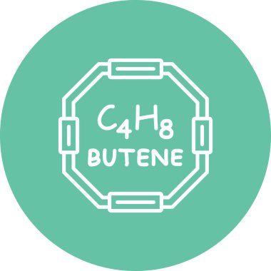 Butene Zarif Modern Marka Vektörü Varlığı