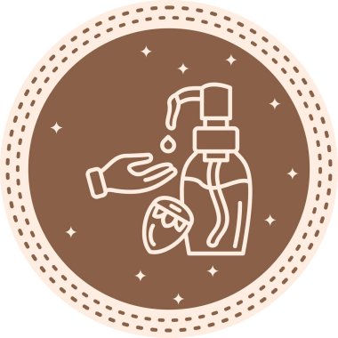 Argan Yağ Dengeli Özel Düz Vektör Düzeni