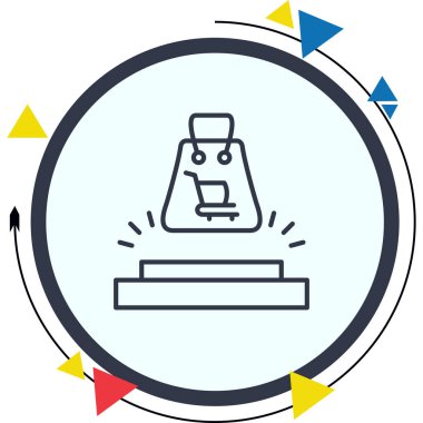 Sanal Ürün Eşsiz Soyut Markalaştırma Grafik ŞekliName