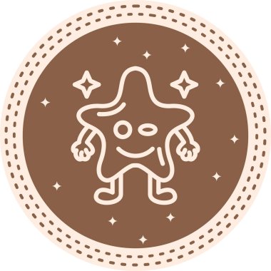 Flört Yıldızı Yaratıcı Dinamik Web Tasarımı Nesnesi