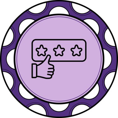 Yıldız Gözden Geçirme Gelişmiş Yaratıcı Arayüz Grafik ŞekliName