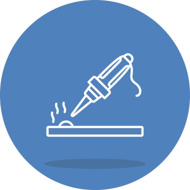 Lehim İstasyonu Minimum Düz Kullanıcı Deneyimi Sembolü