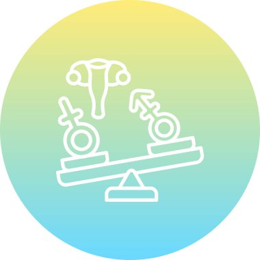 Hormonal Dengesizlik Premium Çağdaş Düz Vektör Özelliği