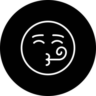 Parti Minimum Düz Kullanıcı Deneyimi Sembolü