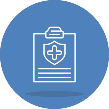 Pediatrik Dosya Raporu Profesyonel Temiz Düz Grafik Özelliği