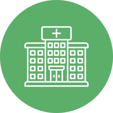 Pediatri Hastanesi Dinamik Yaratıcı Dijital Grafik Şekli