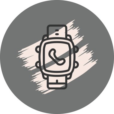 Akıllı Saat Telefonu Gelişmiş Web Arayüzü Sembolü