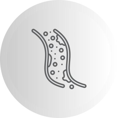 Çevresel Arter Hastalığı Yaratıcı Modern Düz Vektör Tasarımı