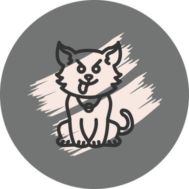 Kedi Alaycı Dinamik Sofistike Düz Sanat Düzeni