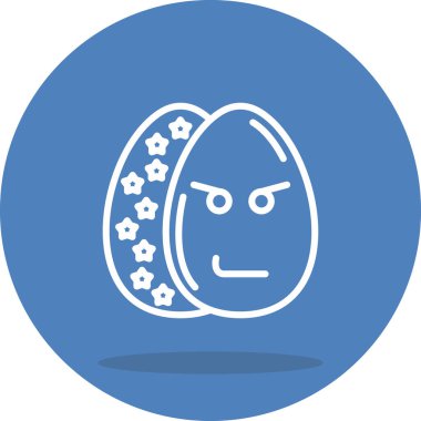 Paskalya Kötü Yumurta Yaratıcı Eşsiz Ürün Tasarım Elemanı