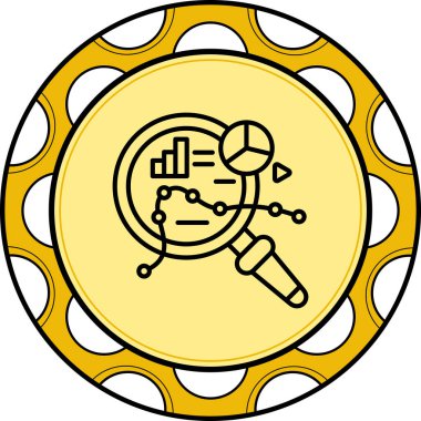 Veri Analizi Yüksek Kaliteli Modern Vektör Elemanı