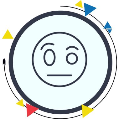 Şüpheli Yaratıcı Yüksek Çözünürlüklü Grafik Elementi