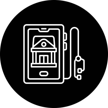 Müze Ses Kılavuzu Gelişmiş İşlevsel Web Arayüzü Sembolü