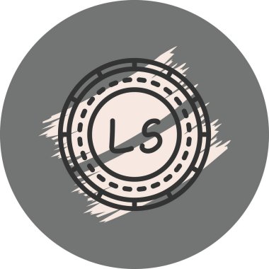 Suriye Pound ikonu, yerel olarak Suriye lirası olarak bilinen, Suriye para birimi.. 