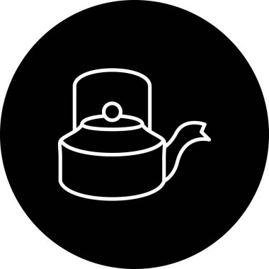 Kettle Premium Zarif Dijital Tasarım Sembolü