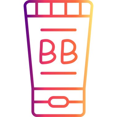 BB Krem Zarif Asgari Dijital Grafik Sembolü