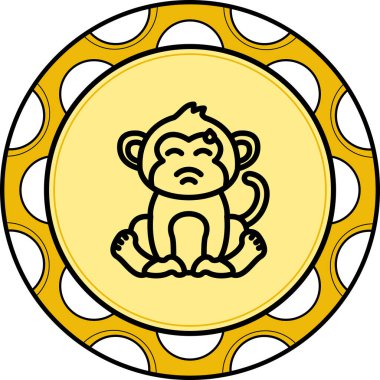 Utangaç Maymun Yaratıcı Dinamik Web Tasarımı Nesnesi