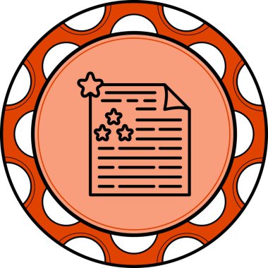 Zarif Modern Yaratıcı Sanat Sembolünü Gözden Geçir