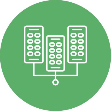 Bulut Yedekleme Biçimli Özel Vektör Tasarım Varlığı