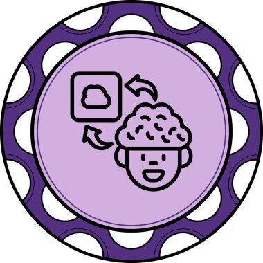 Beyin Bulutu Temiz Profesyonel Düz Tasarım Özelliği